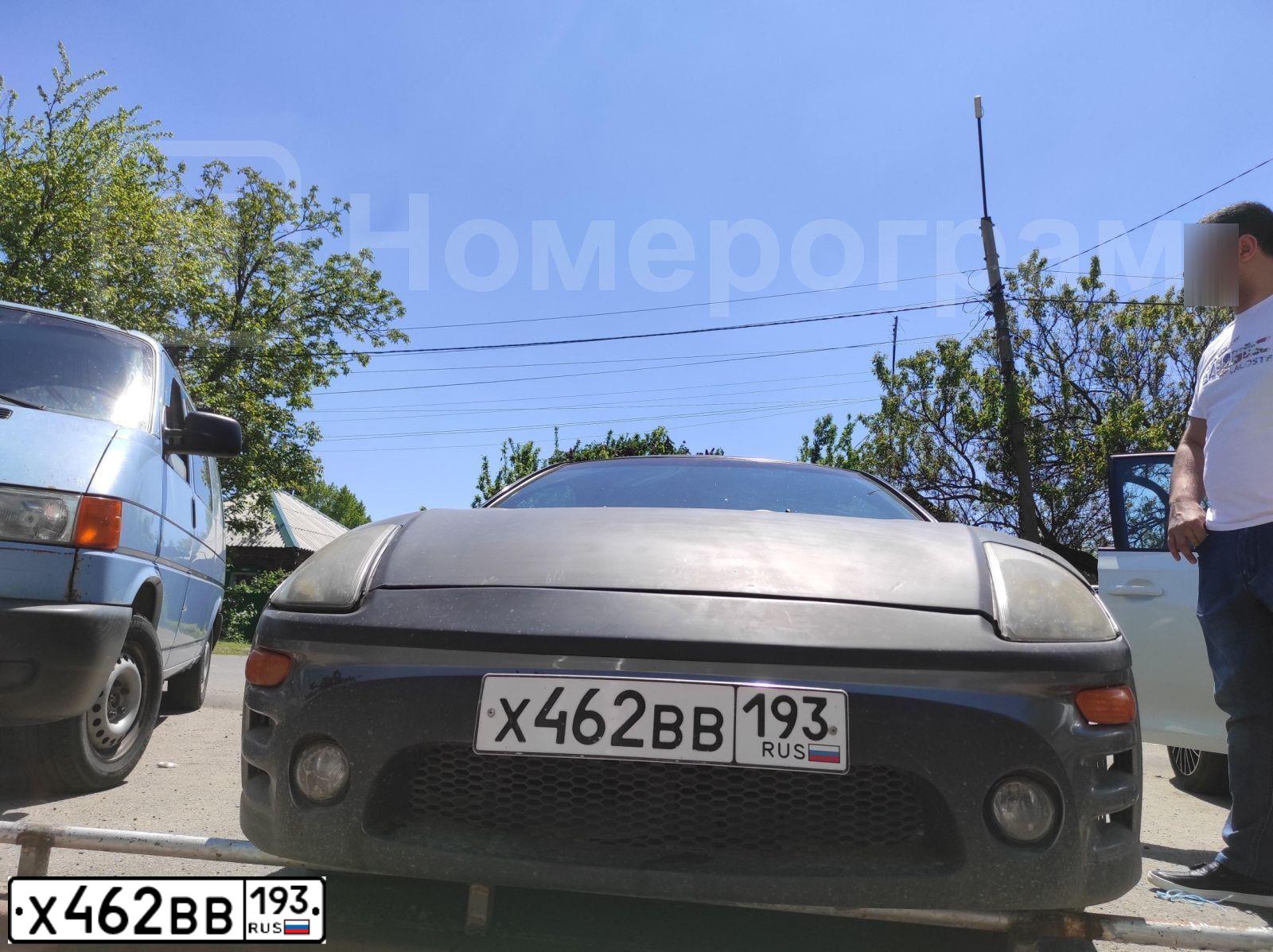 Фото автомобиля MITSUBISHI ECLIPSE, 2002 — госномер А468МВ164. Цвет: СЕРЫЙ