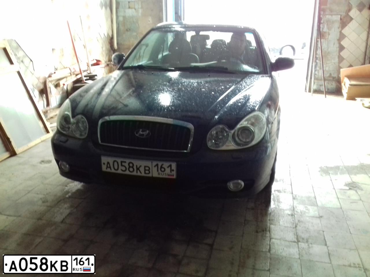 Фото автомобиля TAGAZ SONATA, 2004 — госномер А058КВ161. Цвет: ТЕМНО-СИНИЙ