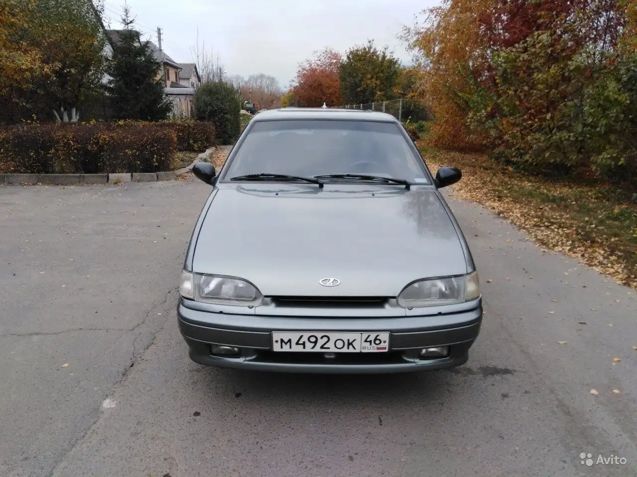 Фото автомобиля LADA 2115 SAMARA, 2007 — госномер М492ОК46. Цвет: средний серо-зеленый металлик