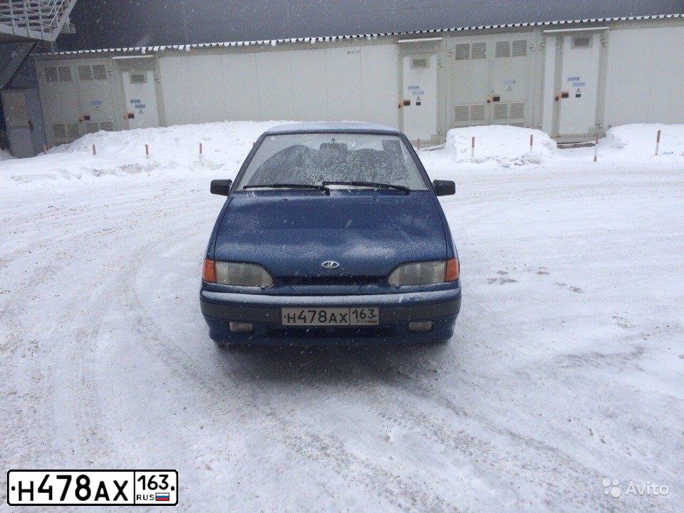 Фото автомобиля ВАЗ 21140 ЛАДА САМАРА, 2007 — госномер К900ТН763. Цвет: синий