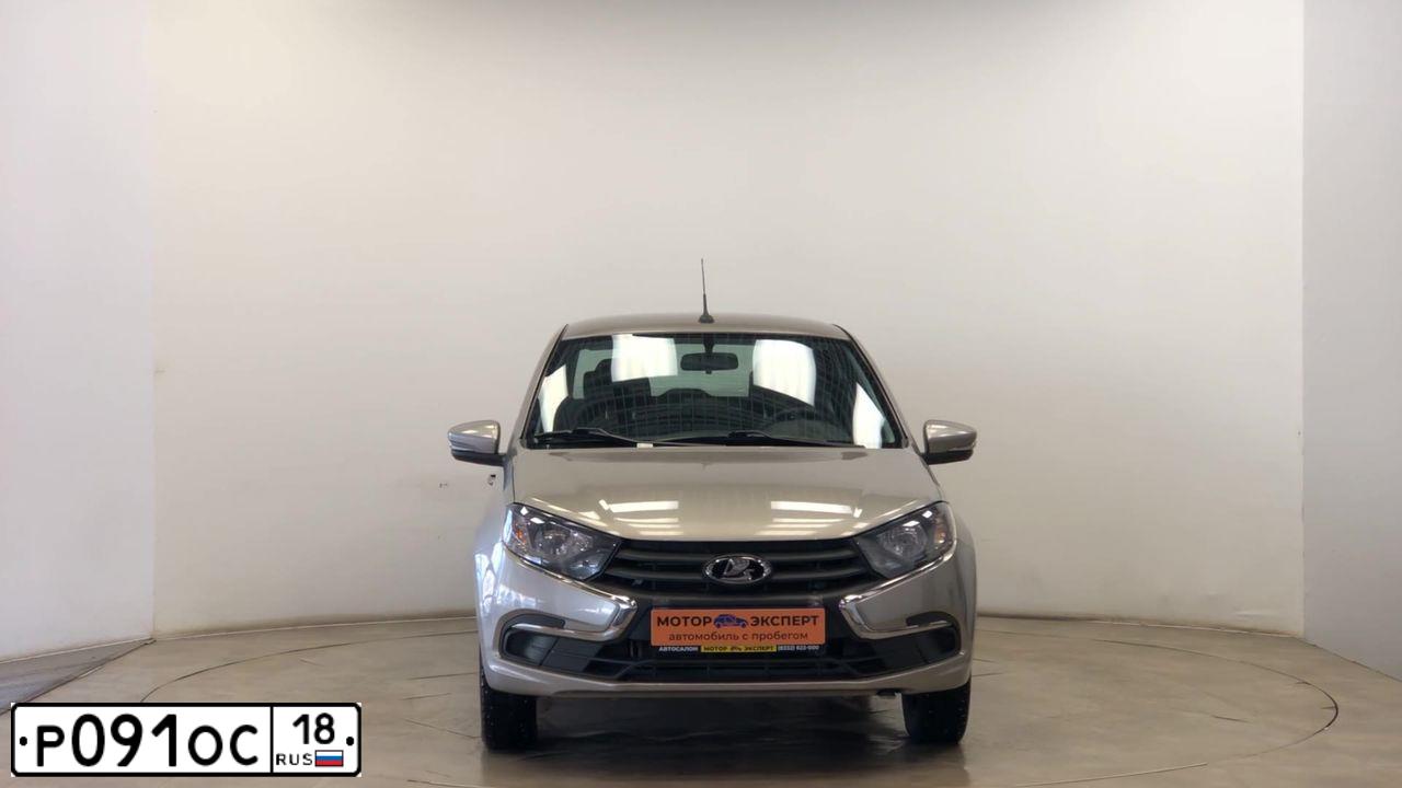 Фото автомобиля LADA GRANTA, 2019 — госномер С331РС43. Цвет: СЕРЕБРИСТО-СЕРЫЙ