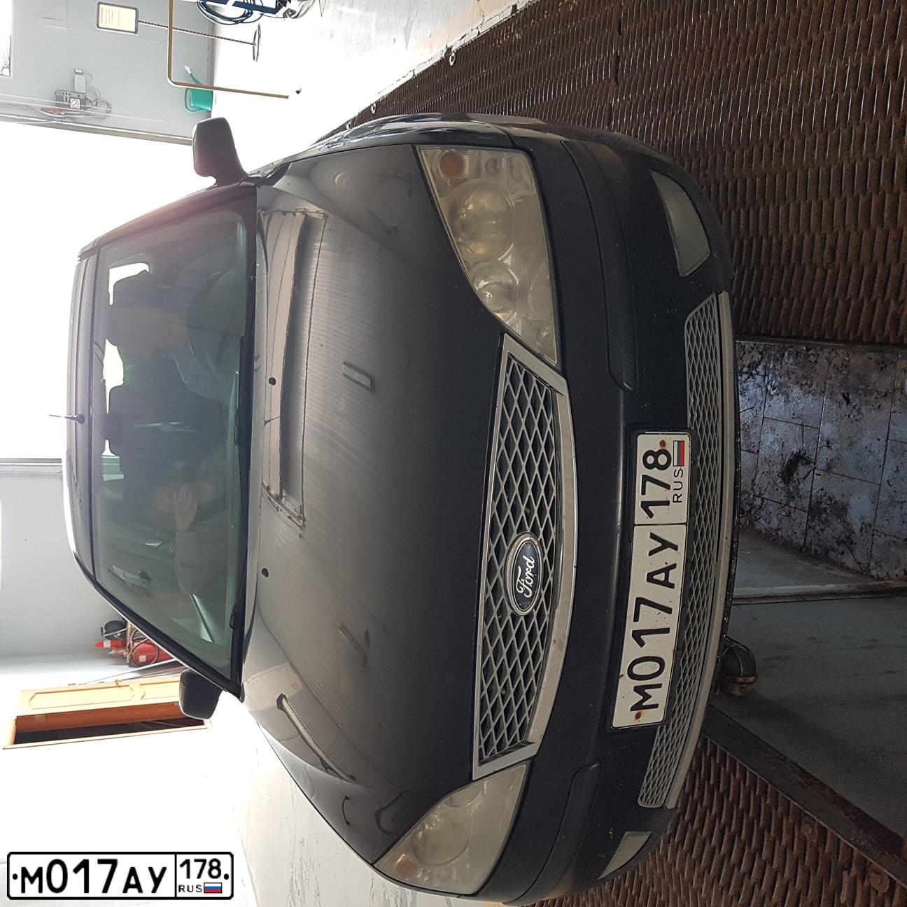 Фото автомобиля FORD MONDEO, 2006 — госномер М017АУ178. Цвет: ЧЕРНЫЙ
