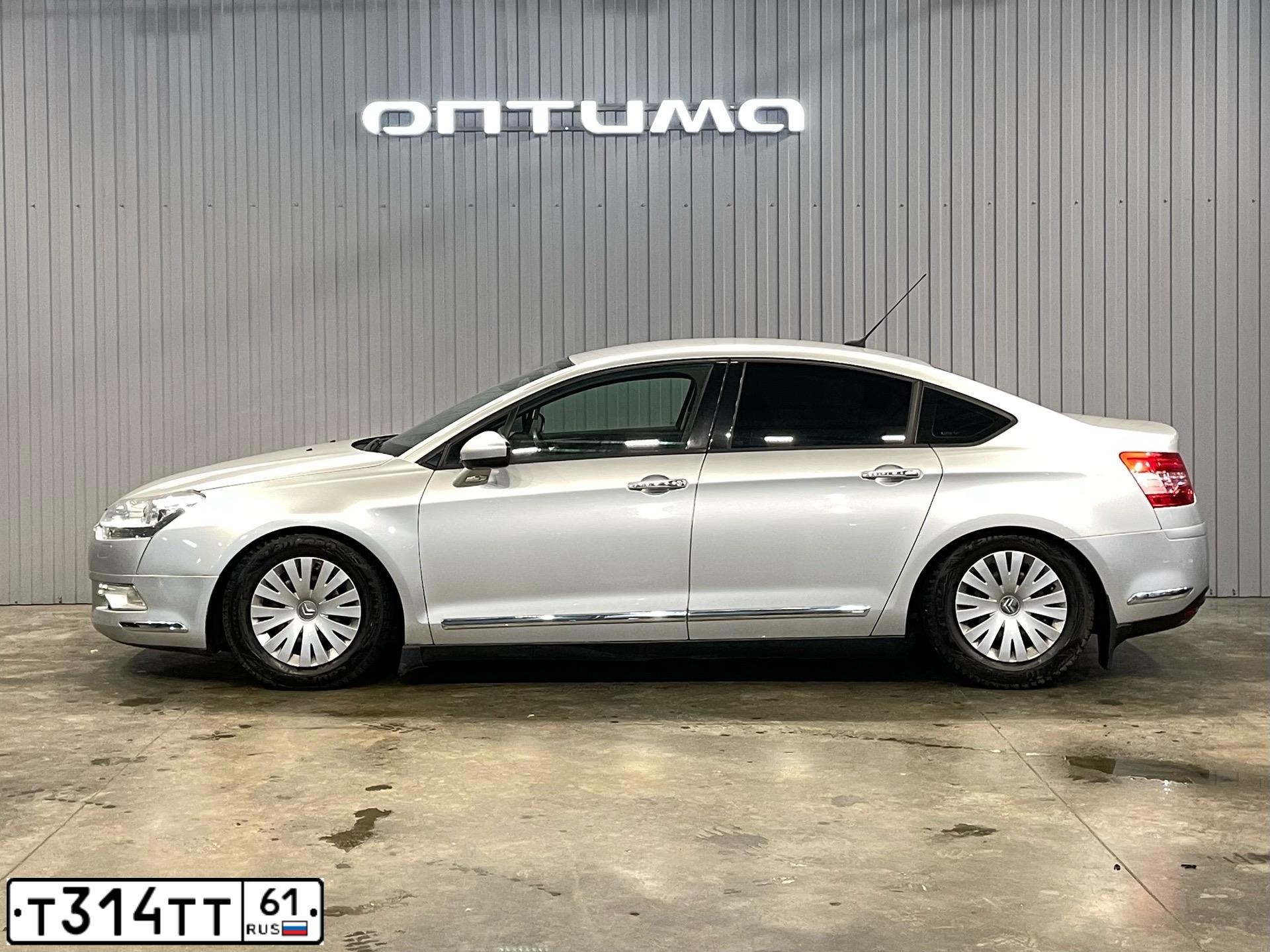 Фото автомобиля CITROEN C5, 2010 — госномер А767МА761. Цвет: СЕРЕБРИСТЫЙ