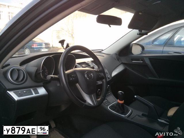 Фото автомобиля MAZDA 3, 2012 — госномер У879АЕ96. Цвет: ТЕМНО-СЕРЫЙ