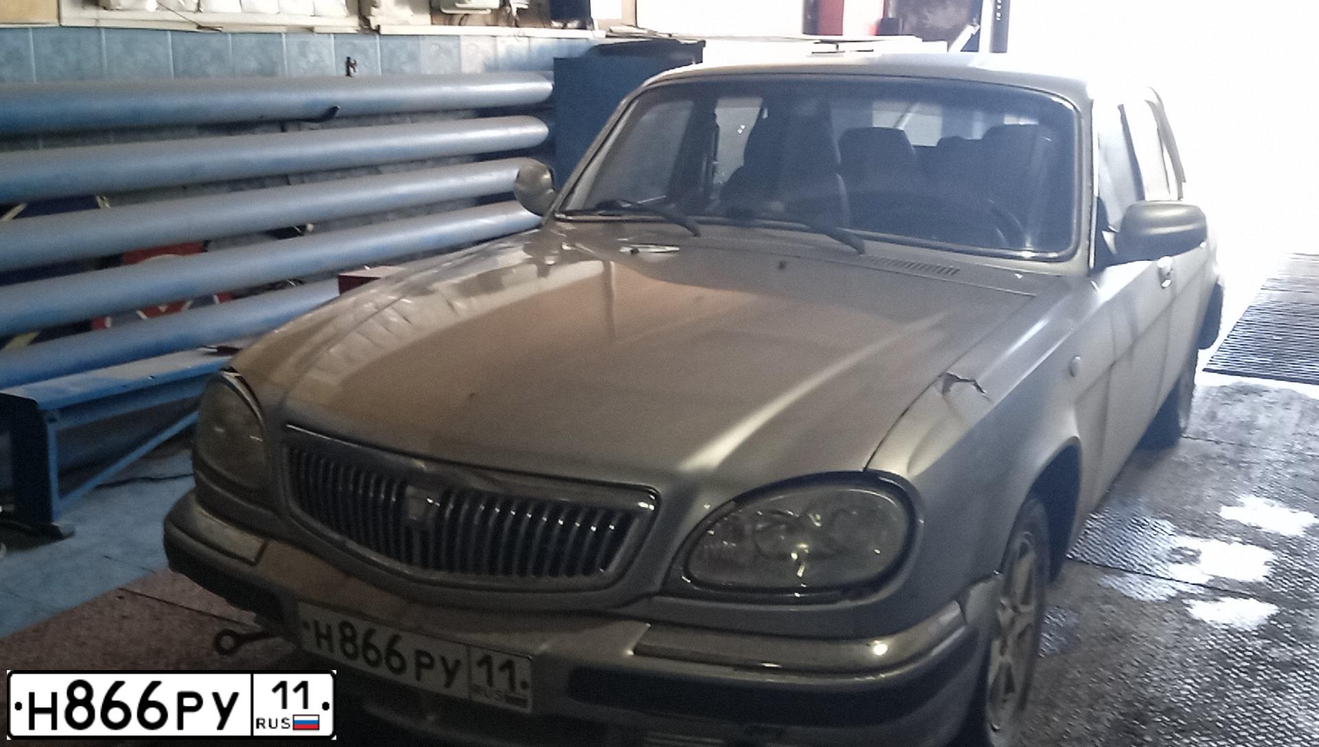 Фото автомобиля ГАЗ ГАЗ, 2005 — госномер Р981ТА11. Цвет: БУРАН
