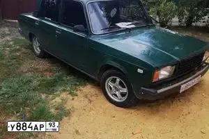 Фото автомобиля ВАЗ 21070, 1997 — госномер У884АР93. Цвет: ЗЕЛЕНЫЙ