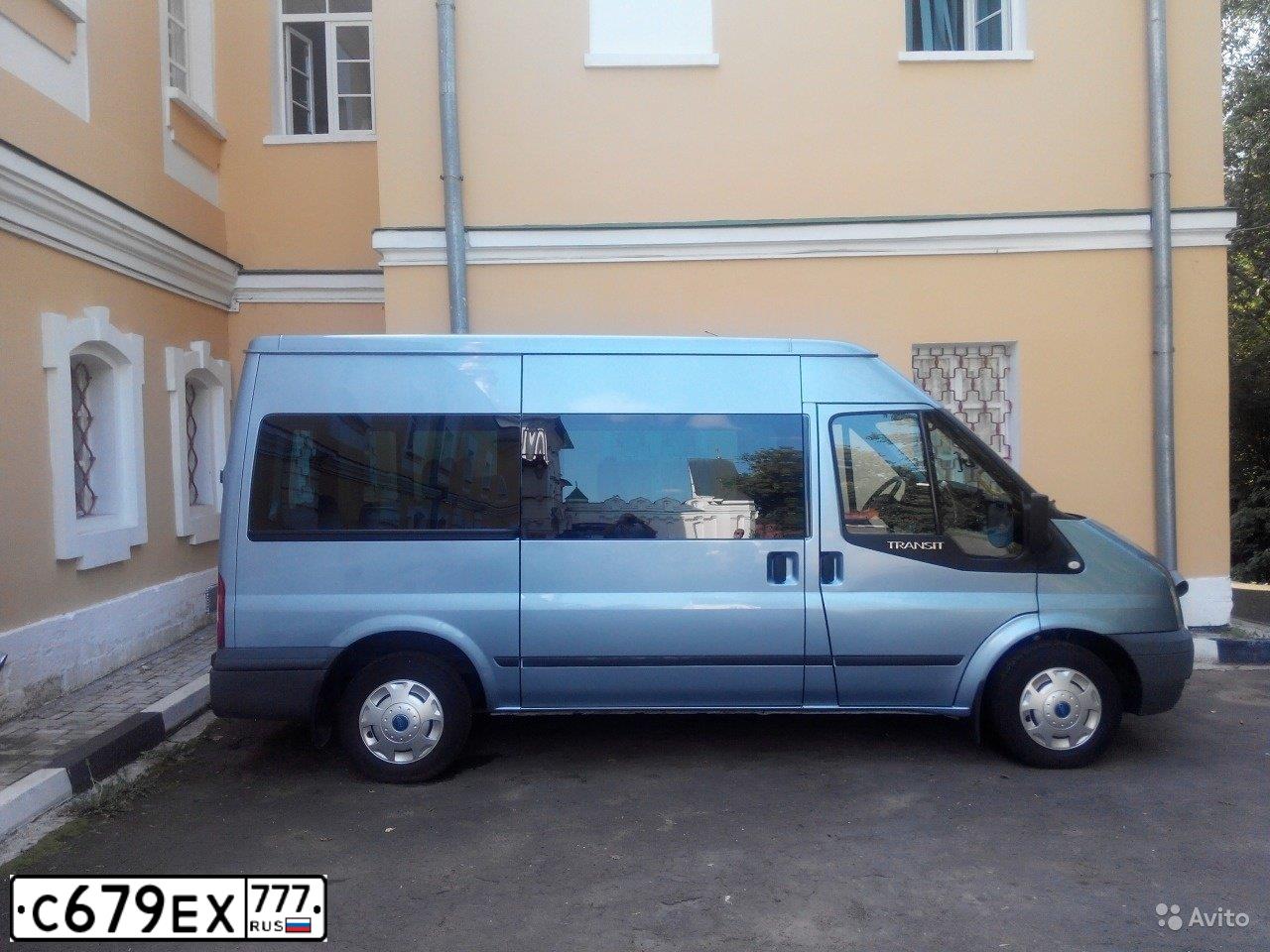 Фото автомобиля FORD TRANSIT, 2009 — госномер С679ЕХ777. Цвет: ГОЛУБОЙ