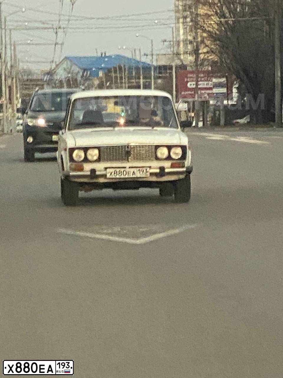 Фото автомобиля LADA 2106 LADA, 1997 — госномер Х880ЕА193. Цвет: Белый