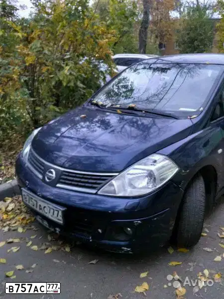Фото автомобиля NISSAN TIIDA, 2007 — госномер А891ВО761. Цвет: ТЕМНО-СИНИЙ