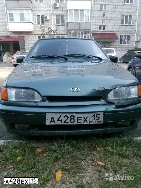Фото автомобиля LADA 2114 SAMARA, 2011 — госномер Т177АВ193. Цвет: Серо-сине-зеленый