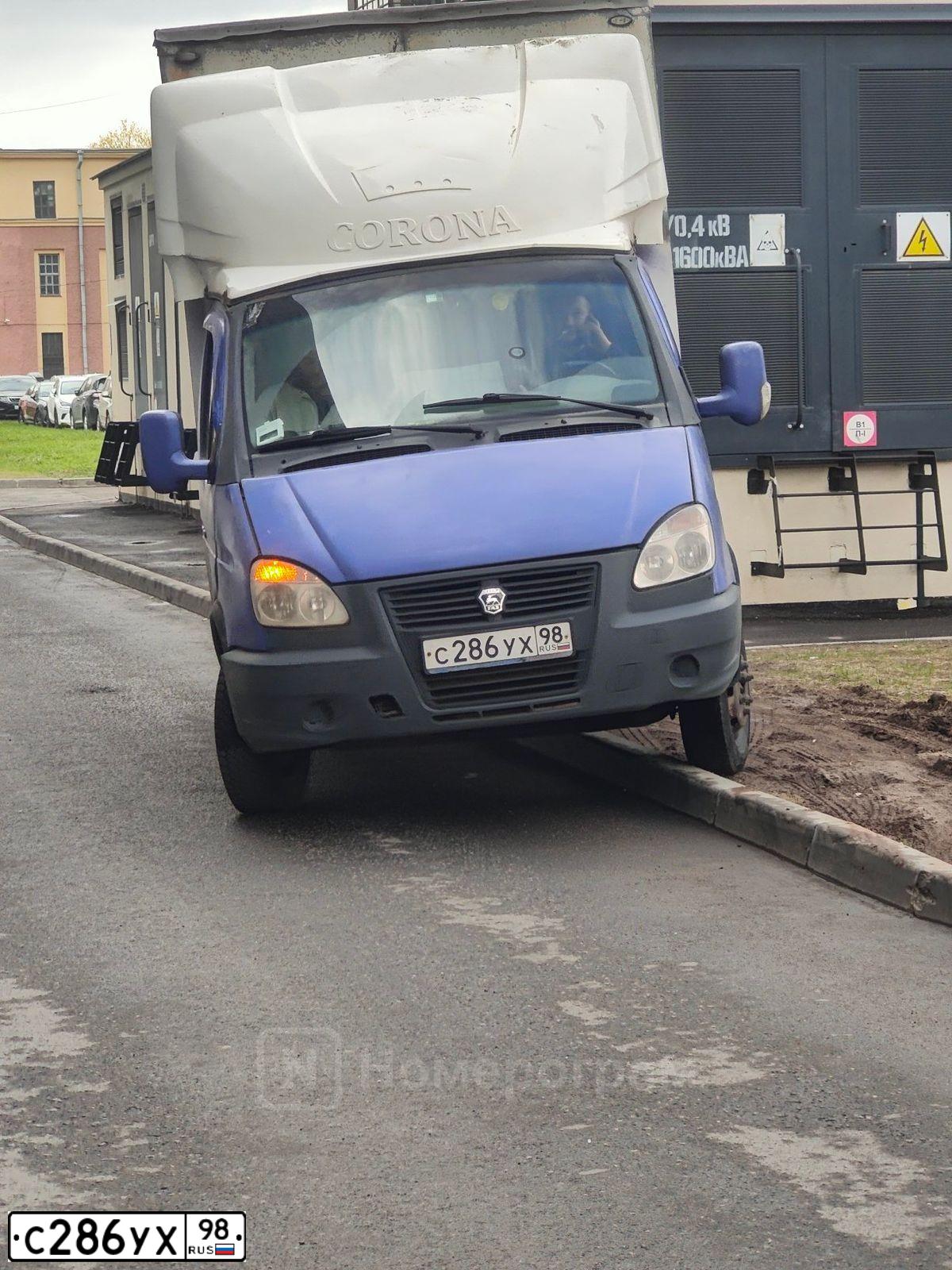 Фото автомобиля GAZ 3302 EL, 2007 — госномер С286УХ98. Цвет: ЮНИОР