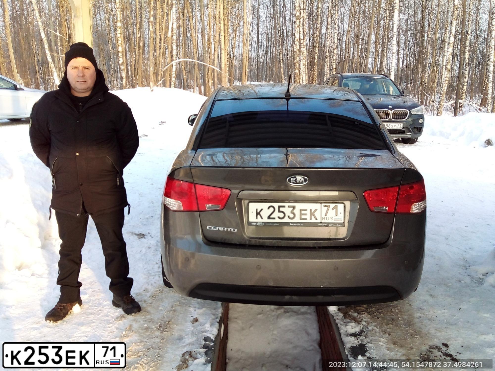 Фото автомобиля KIA CERATO, 2009 — госномер Н206НК136