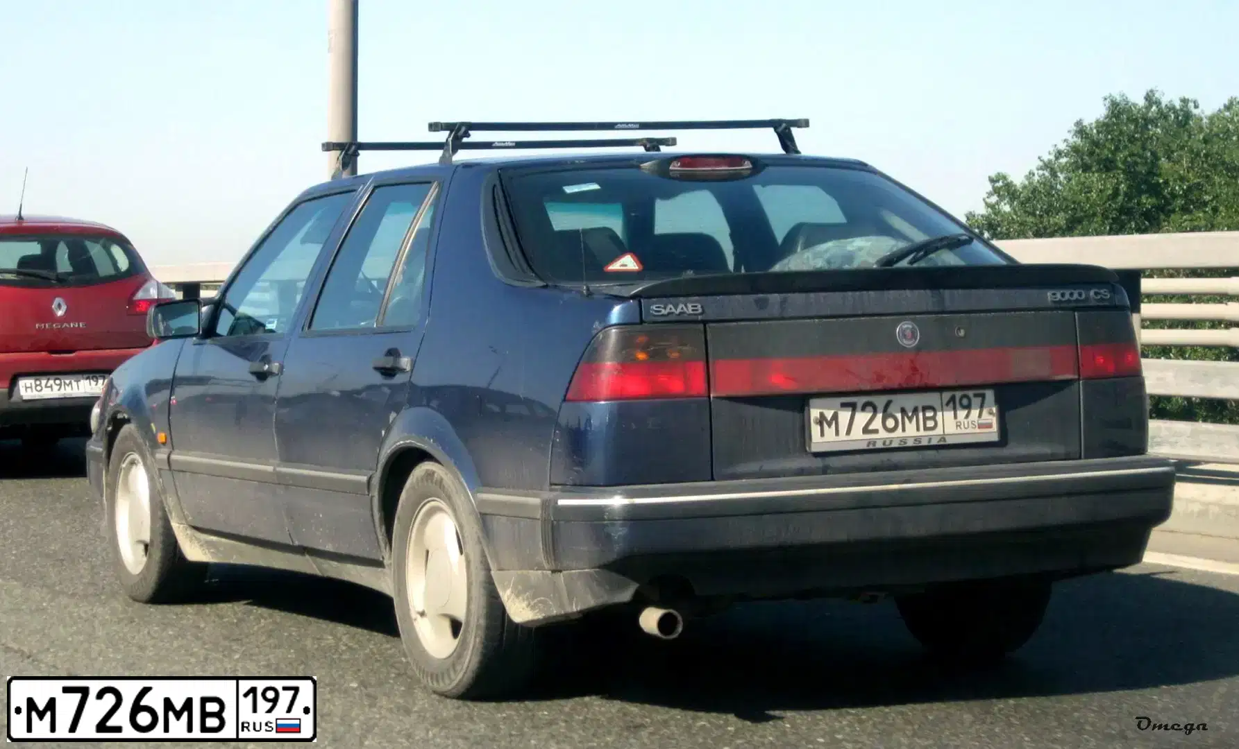 Фото автомобиля SAAB 9000, 1996 — госномер У874МР48. Цвет: СИНИЙ ТЕМНЫЙ
