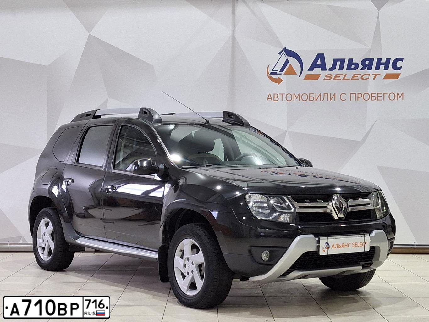 Фото автомобиля RENAULT DUSTER, 2017 — госномер Е178ХМ12. Цвет: ЧЕРНЫЙ