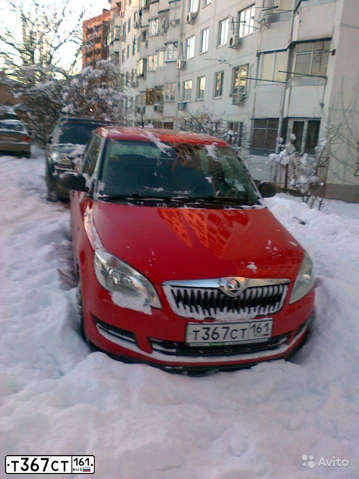 Фото автомобиля SKODA FABIA, 2013 — госномер С447ОС123. Цвет: КРАСНЫЙ
