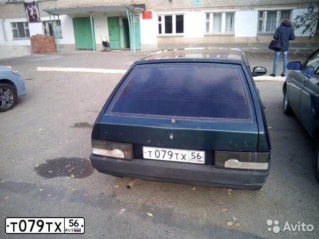 Фото автомобиля LADA 2109 SAMARA, 2003 — госномер Т079ТХ56. Цвет: ТЕМНО-ЗЕЛЕНЫЙ