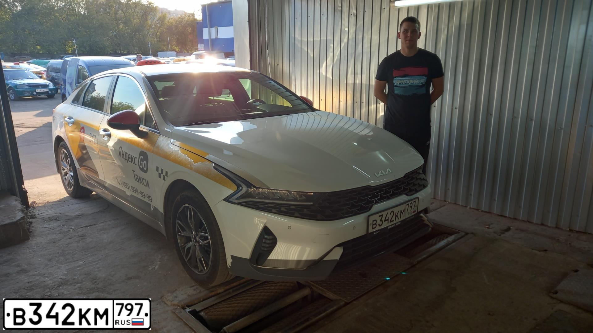 Фото автомобиля KIA K5, 2021 — госномер А968АЕ550