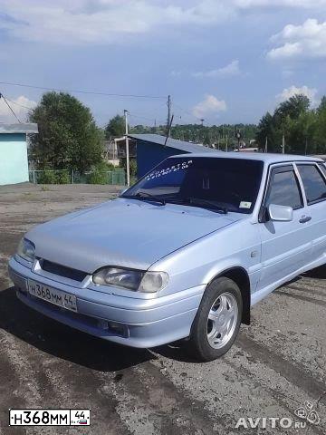 Фото автомобиля LADA 2115 SAMARA, 2005 — госномер О253ВК44. Цвет: Серебристо-Желтый