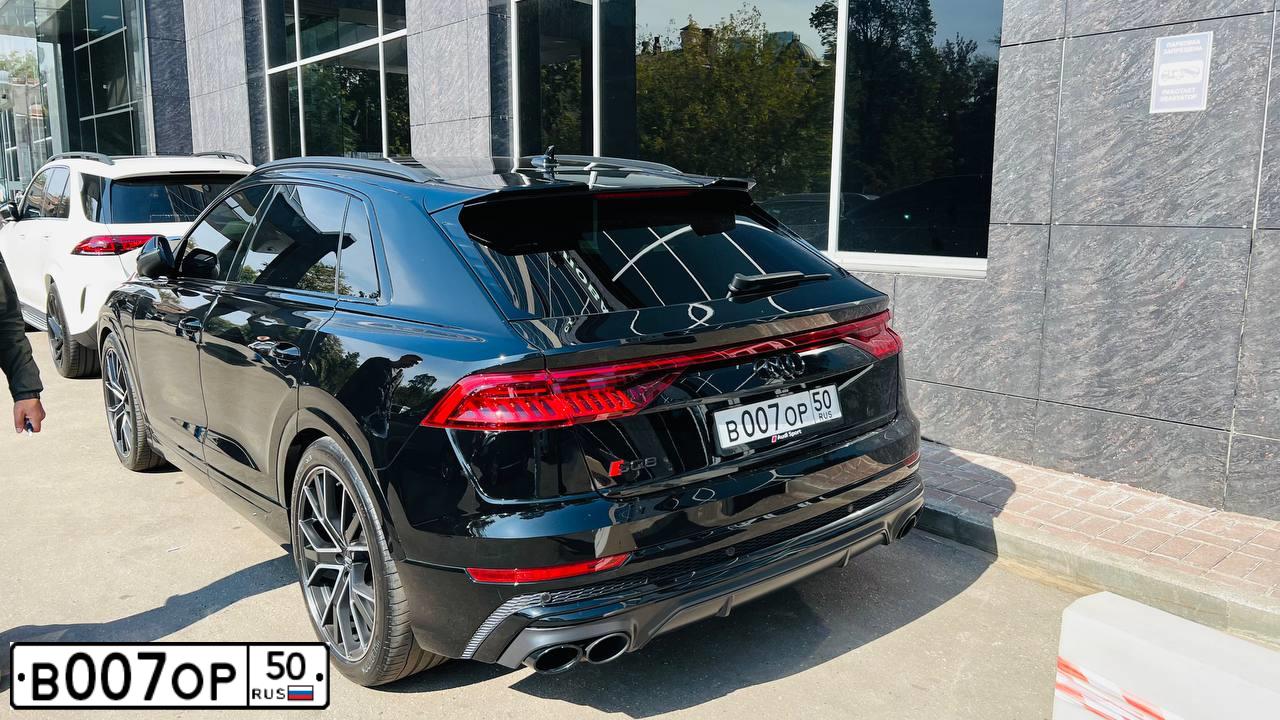 Фото автомобиля AUDI Q8, 2019 — госномер С827НК198