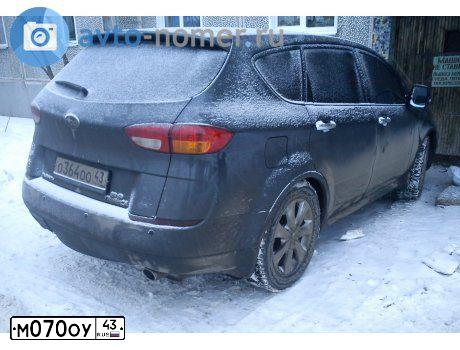 Фото автомобиля NISSAN PATROL, 2011 — госномер О364ОО43. Цвет: ЧЕРНЫЙ