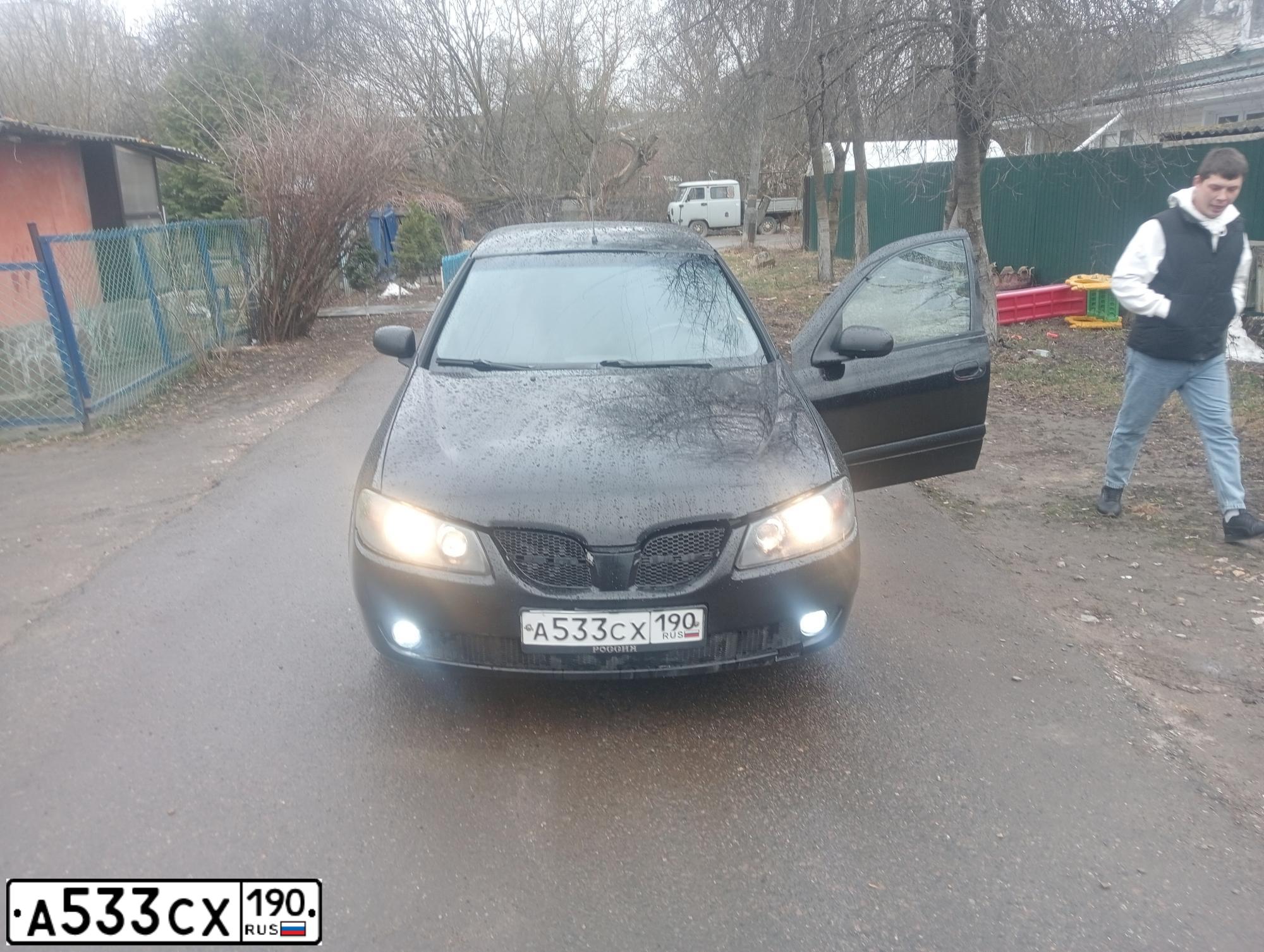 Фото автомобиля NISSAN ALMERA, 2005 — госномер С363СК797. Цвет: ЧЕРНЫЙ