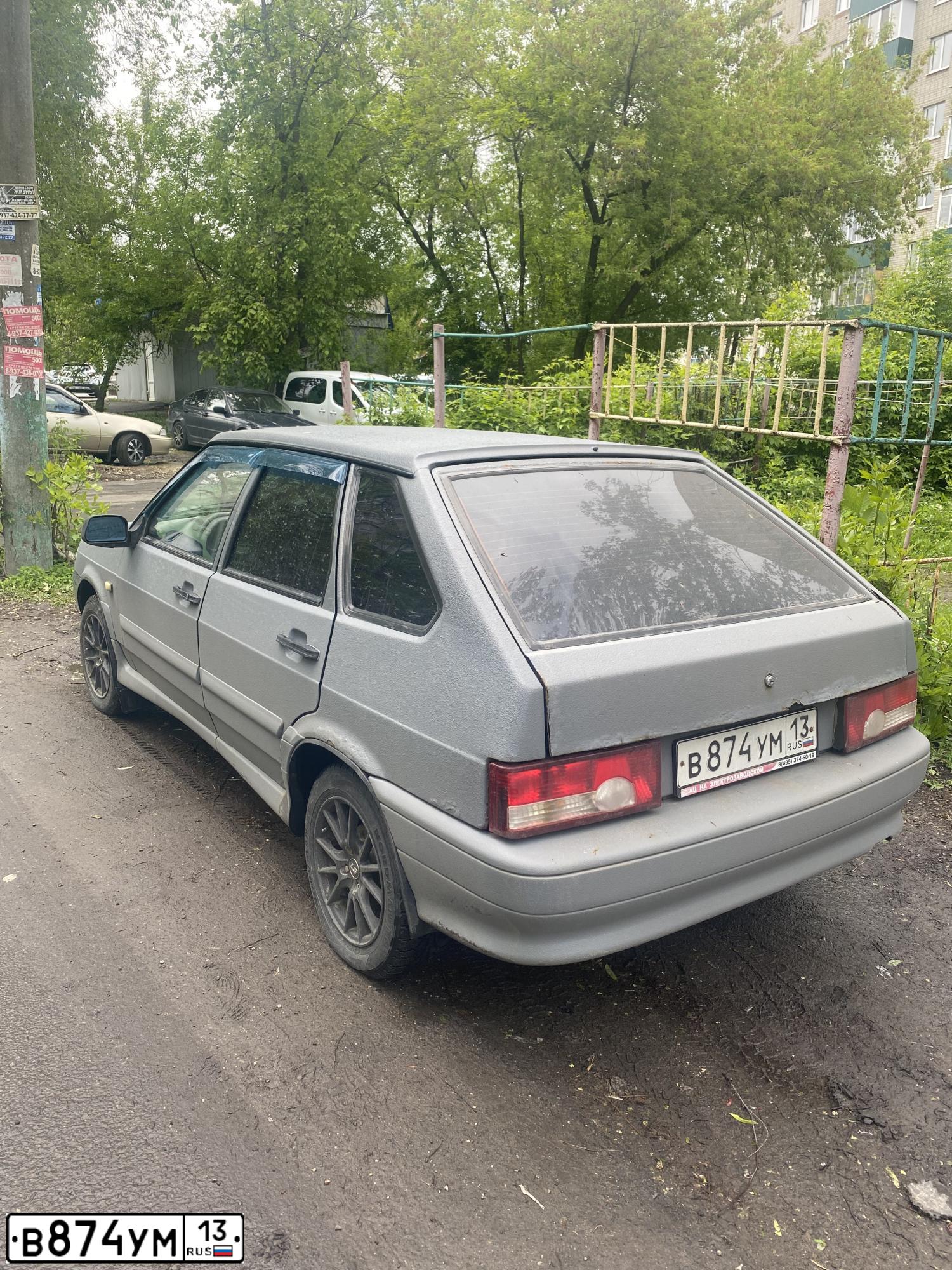 Фото автомобиля LADA 2114, 2008 — госномер М472ТУ13