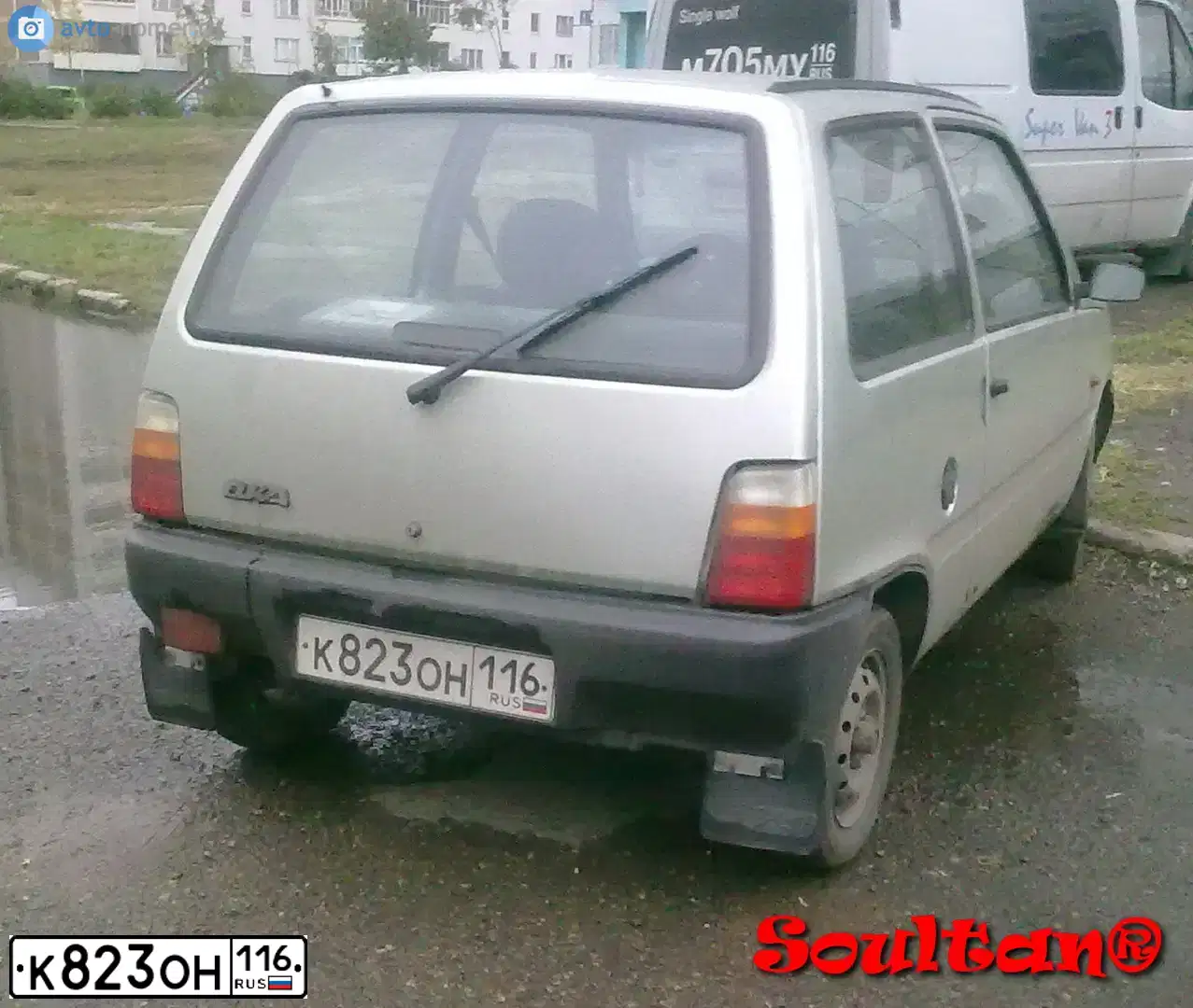 Фото автомобиля SEAZ OKA, 2006 — госномер К823ОН116. Цвет: СЕРЕБР.СЕРО-ЗЕЛЕНЫЙ МЕТАЛЛИК