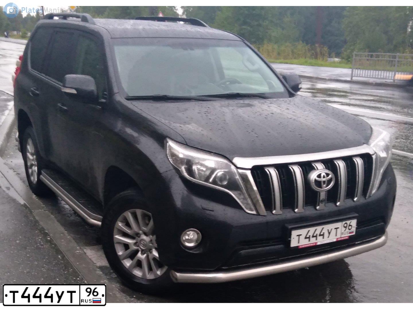 Фото автомобиля TOYOTA LANDCRUISER, 2016 — госномер А005РР102. Цвет: ЧЕРНЫЙ