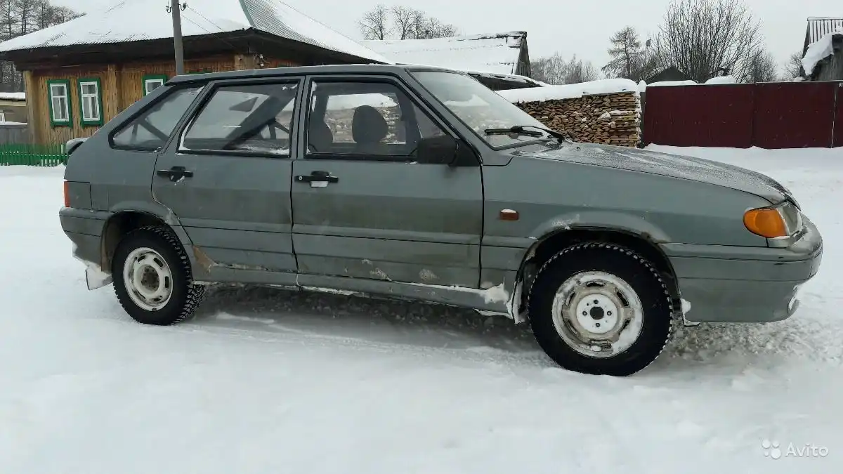 Фото автомобиля LADA 2114, 2007 — госномер Р033СХ159. Цвет: СРЕДНИЙ СЕРО ЗЕЛЕНЫЙ МЕТА