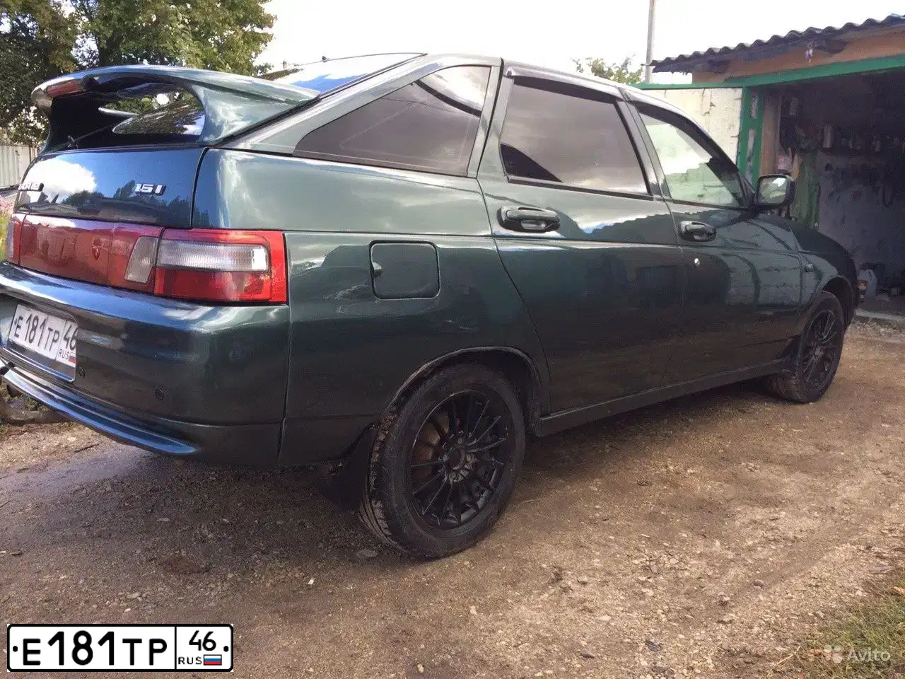 Фото автомобиля LADA 2112, 2007 — госномер Р489ЕТ46. Цвет: СЕРО-СИНЕ-ЗЕЛЕНЫЙ