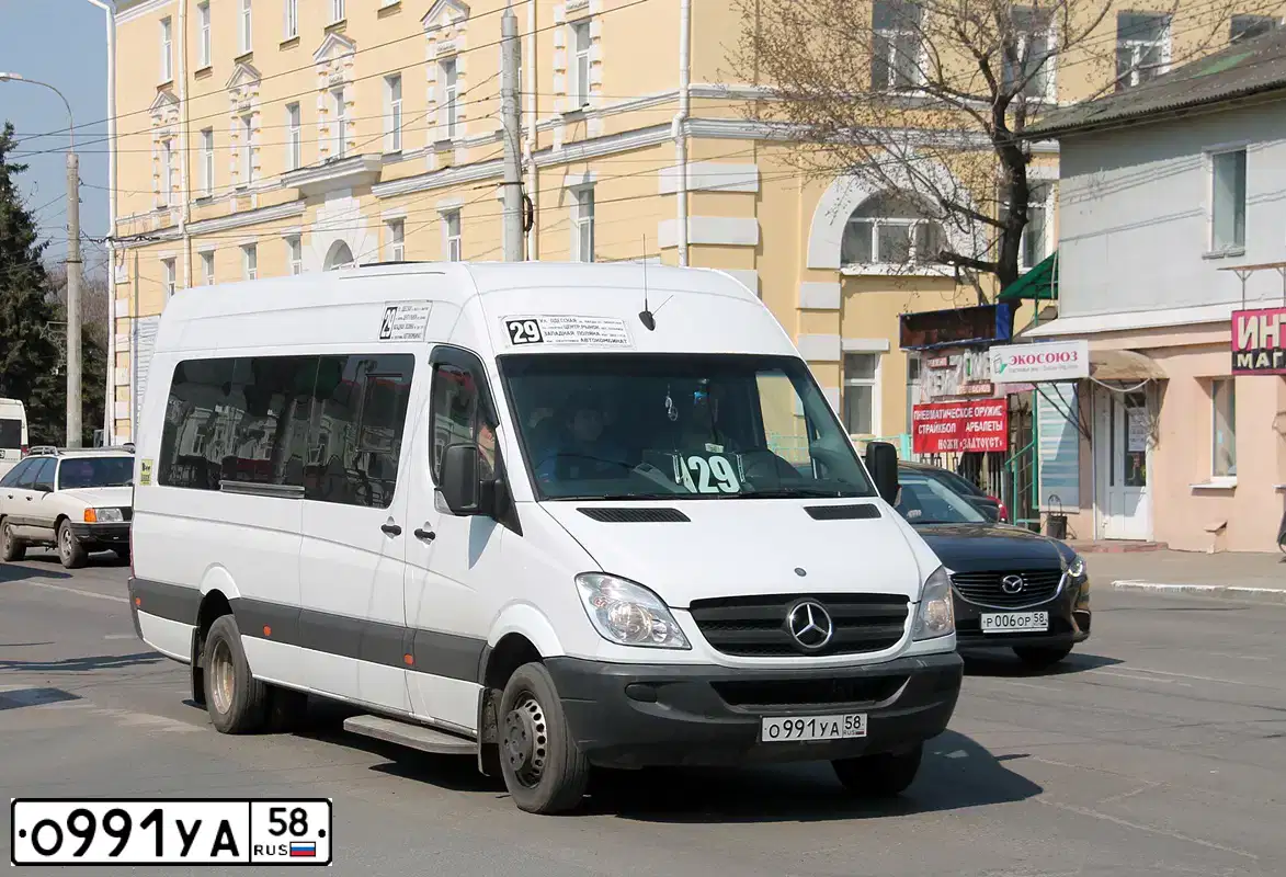 Фото автомобиля MERCEDES SPRINTER, 2013 — госномер О991УА58