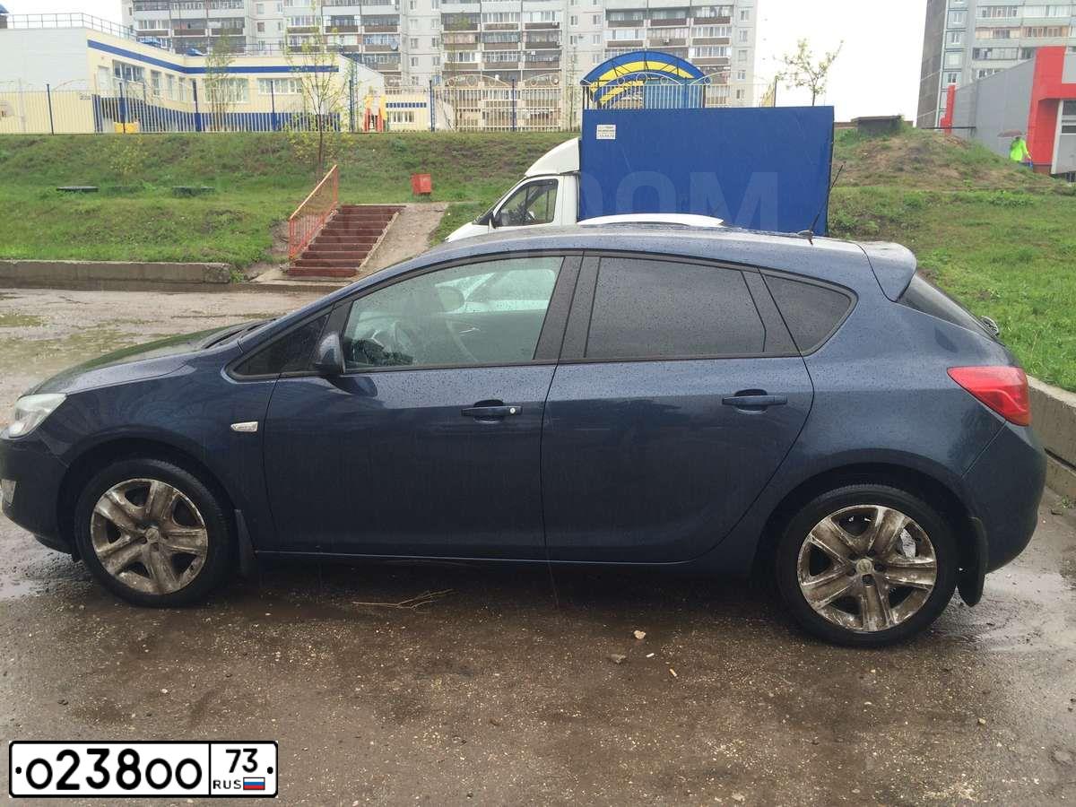 Фото автомобиля OPEL ASTRA, 2011 — госномер Е279УХ763. Цвет: СИНИЙ МЕТАЛЛИК