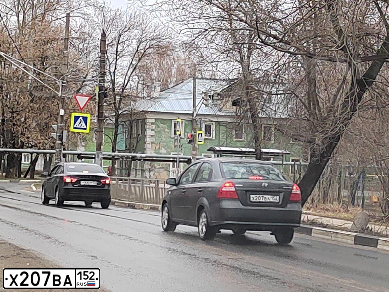Фото автомобиля RAVON NEXIA R3, 2019 — госномер Х207ВА152. Цвет: СЕРО-ЗЕЛЕНЫЙ