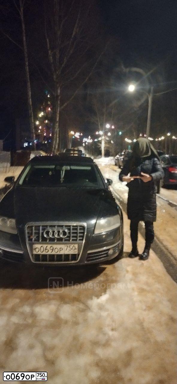 Фото автомобиля AUDI A6, 2005 — госномер У516ОА152. Цвет: ЧЕРНЫЙ