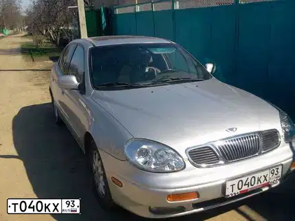 Фото автомобиля DAEWOO LEGANZA, 2000 — госномер Т040КХ93. Цвет: СЕРЕБРИСТЫЙ