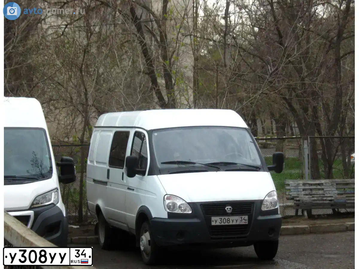 Фото автомобиля GAZ 2705, 2012 — госномер О655ТС136. Цвет: Белый