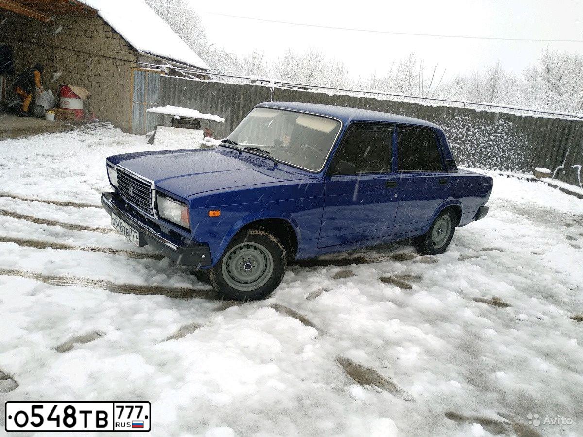 Фото автомобиля LADA 2107 LADA, 2011 — госномер О548ТВ777. Цвет: СИНИЙ