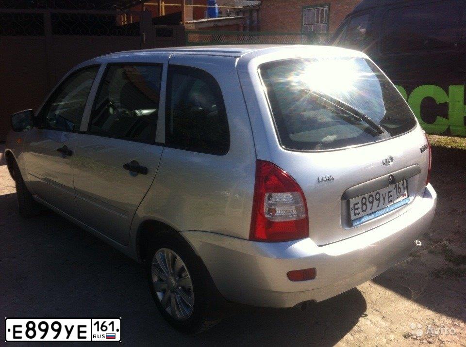 Фото автомобиля LADA 1117 KALINA, 2013 — госномер А124СТ161. Цвет: СЕРЕБРИСТЫЙ