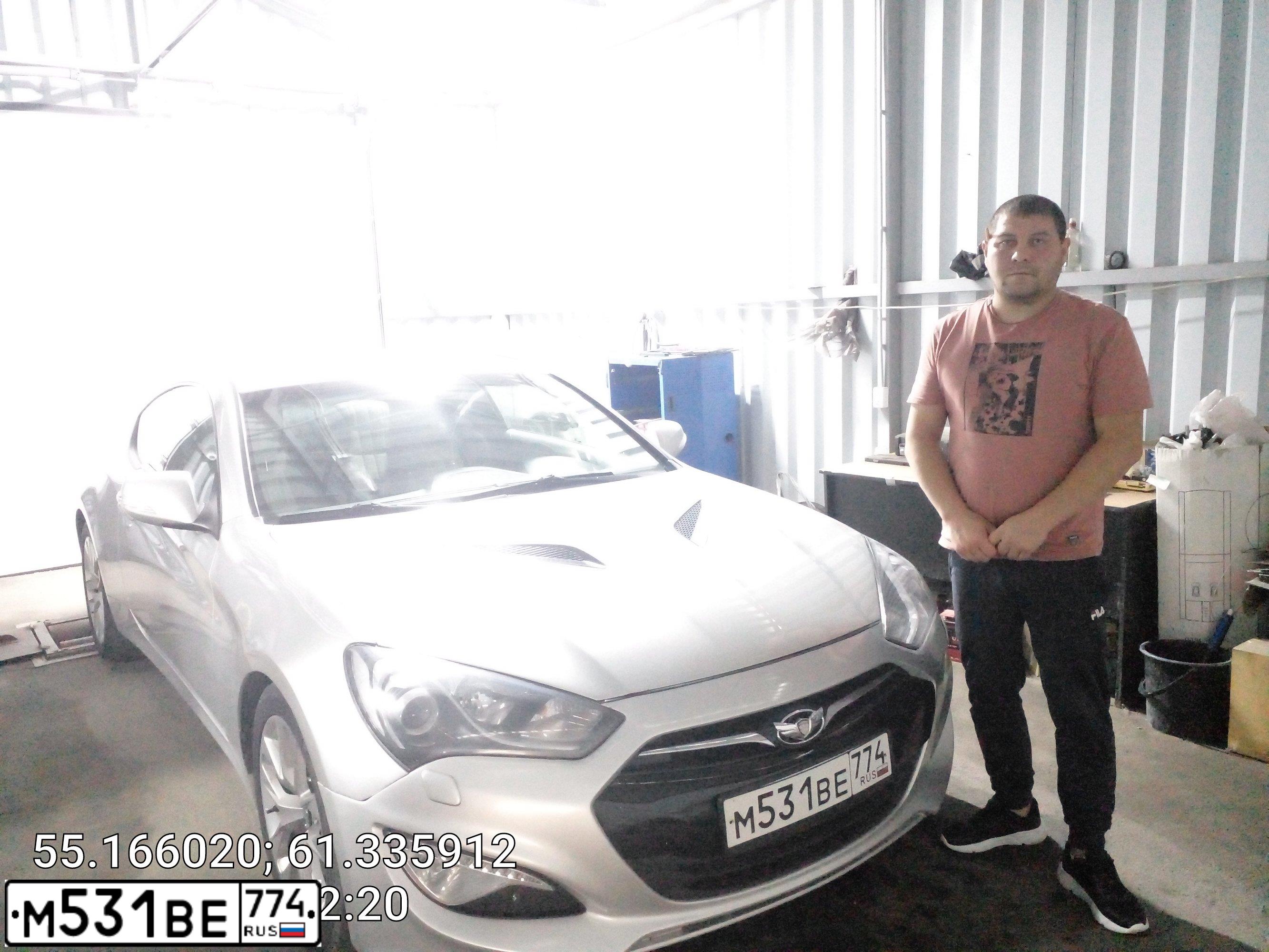 Фото автомобиля HYUNDAI GENESIS, 2013 — госномер В280КХ774
