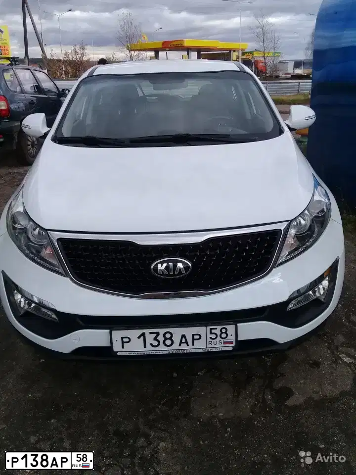 Фото автомобиля KIA SPORTAGE, 2015 — госномер Р138АР58