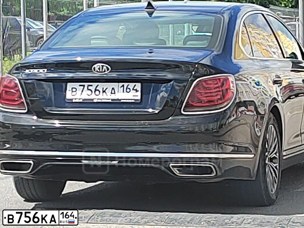 Фото автомобиля KIA K900, 2019 — госномер Е002КЕ71. Цвет: ЧЕРНЫЙ