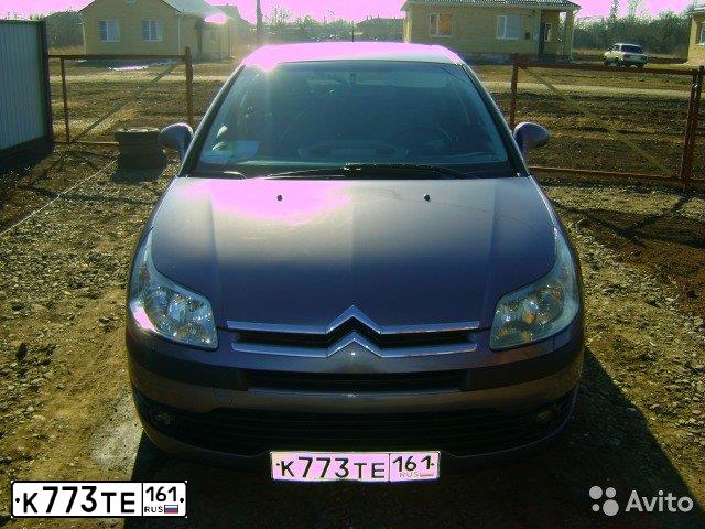Фото автомобиля CITROEN C4, 2005 — госномер Н425НА136. Цвет: Серый