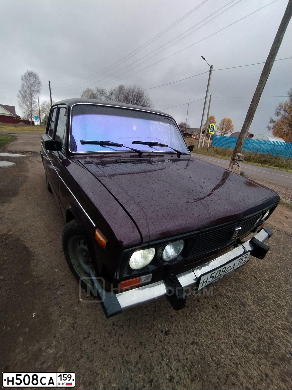 Фото автомобиля LADA 2106, 2003 — госномер Н508СА159. Цвет: КРАСНЫЙ ГРАНАТ