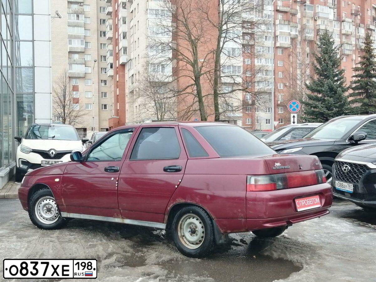 Фото автомобиля LADA 2110, 2005 — госномер К287РУ178. Цвет: ТЕМНО-МАЛИНОВЫЙ