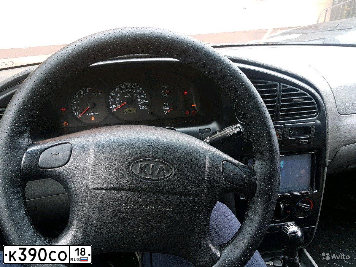 Фото автомобиля KIA SPECTRA, 2007 — госномер В600ЕА716. Цвет: Темно-синий