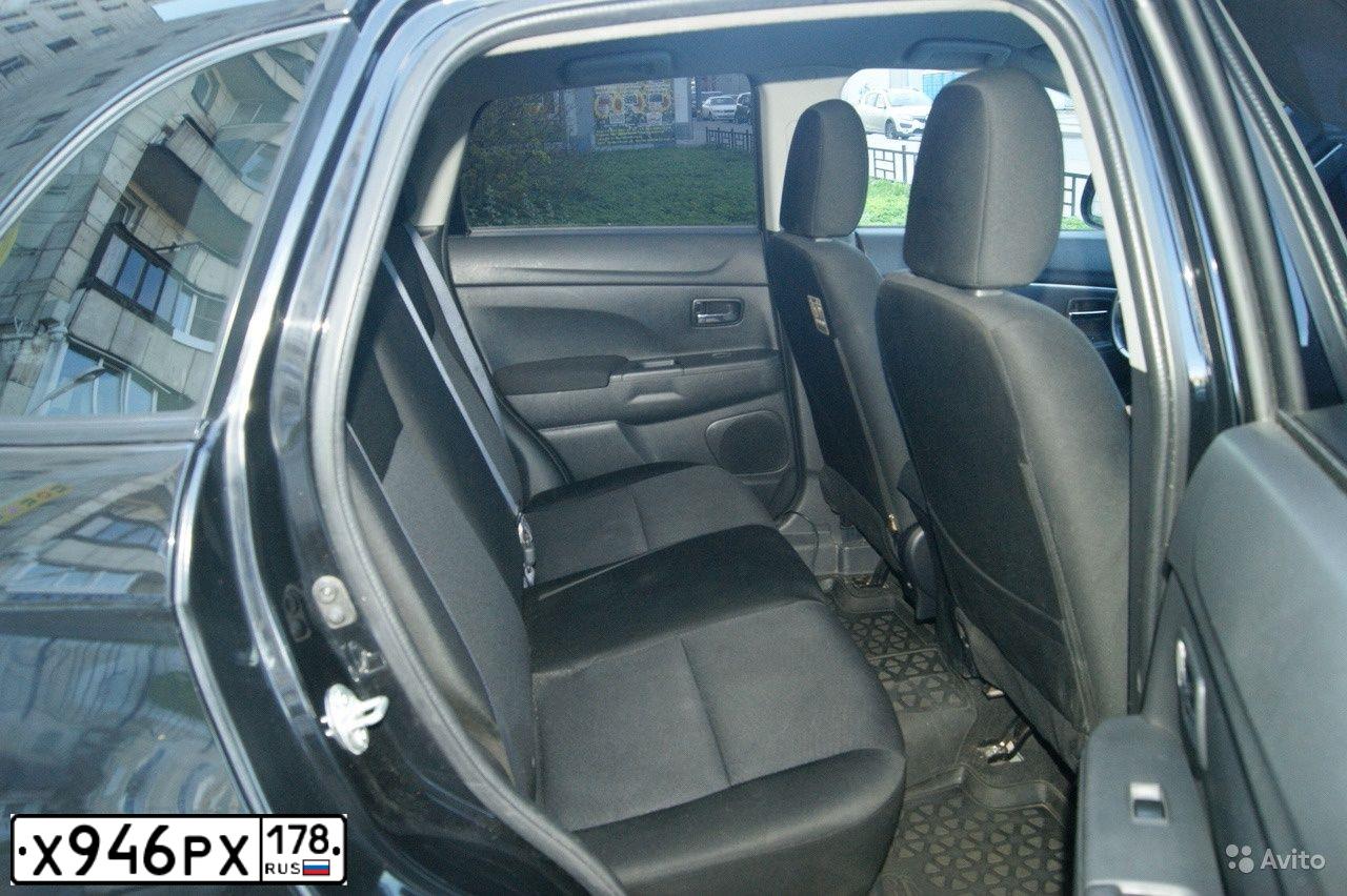 Фото автомобиля MITSUBISHI ASX, 2012 — госномер М808КТ178. Цвет: ЧЕРНЫЙ