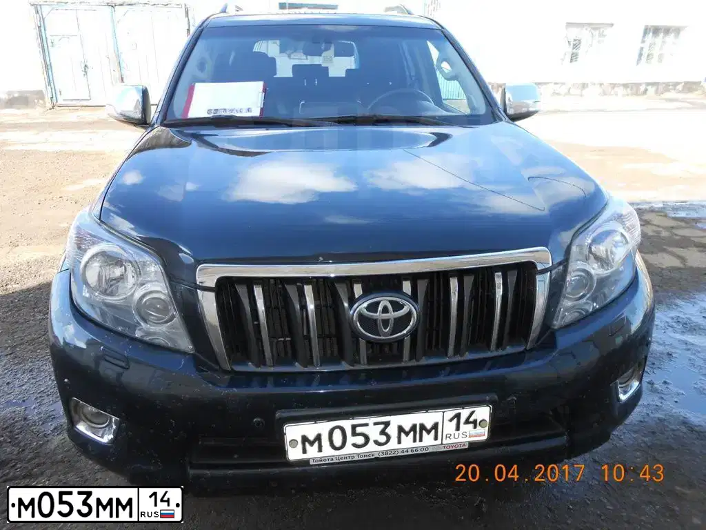 Фото автомобиля TOYOTA LANDCRUISER, 2011 — госномер Н500ЕТ14. Цвет: ТЕМНО-СЕРЫЙ