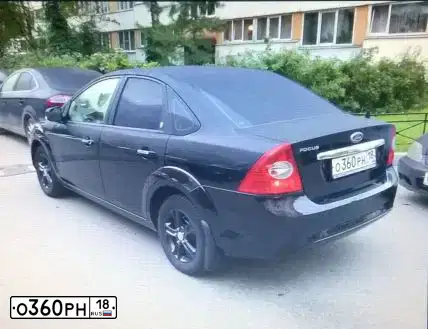 Фото автомобиля FORD FOCUS, 2008 — госномер О360РН18