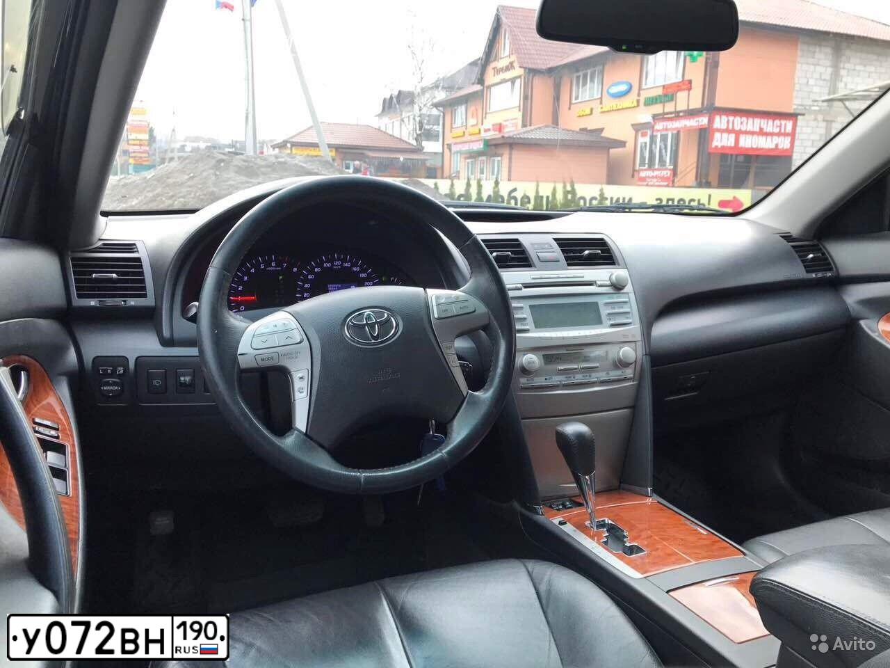 Фото автомобиля TOYOTA CAMRY, 2009 — госномер Р065СК159