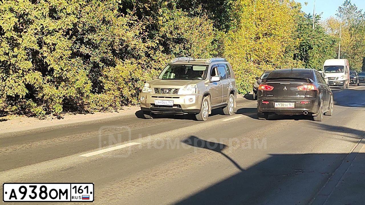 Фото автомобиля VOLVO XC60, 2012 — госномер А938ОМ161. Цвет: СИНИЙ